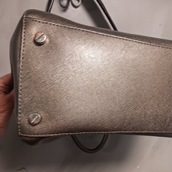 Michael Kors Pewter Satchel - Picture 9 of 15